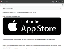 Tablet Screenshot of feuerbestattungen24.de